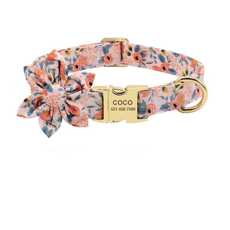 Custom Flower Collar