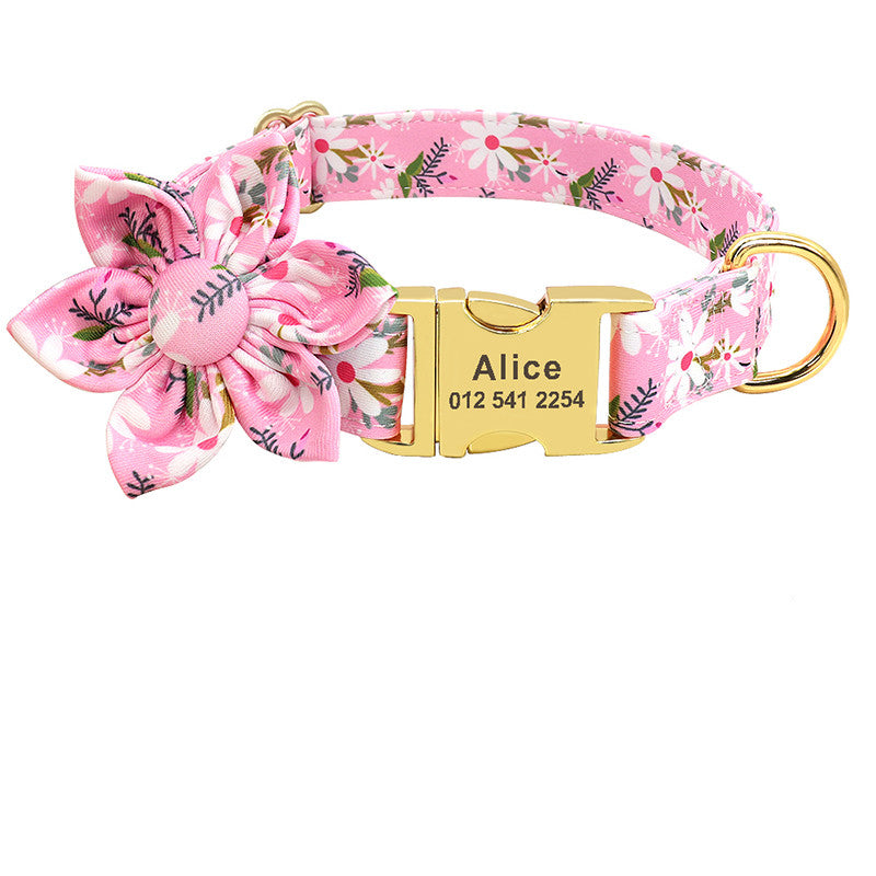 Custom Flower Collar
