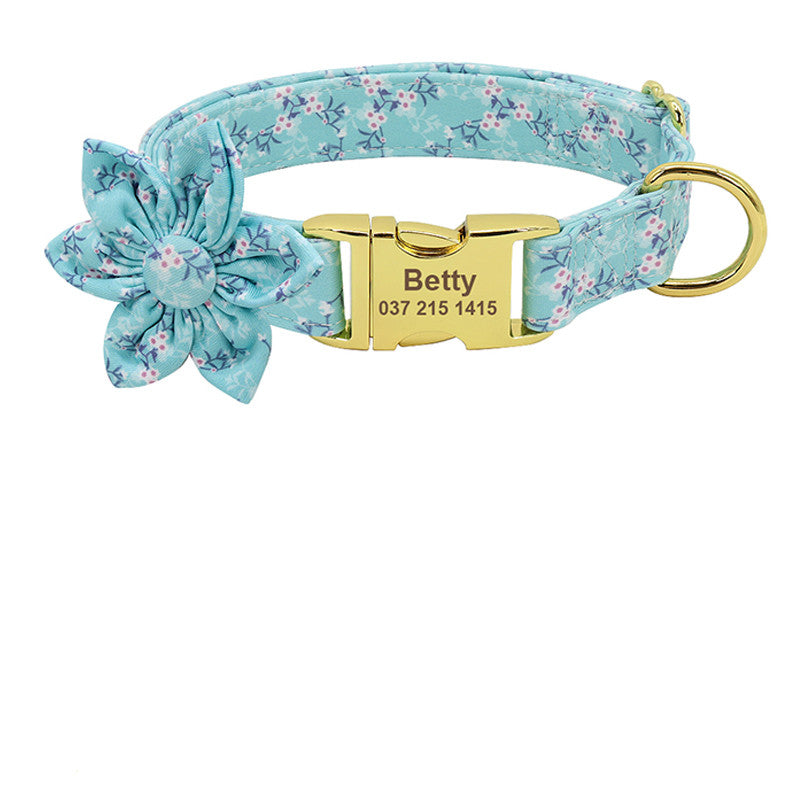 Custom Flower Collar