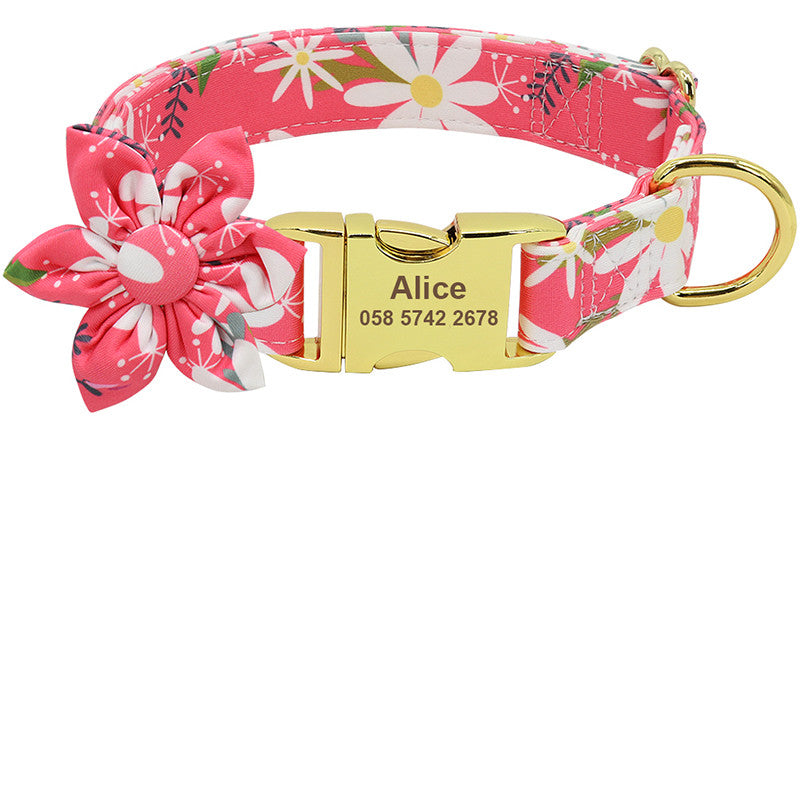 Custom Flower Collar