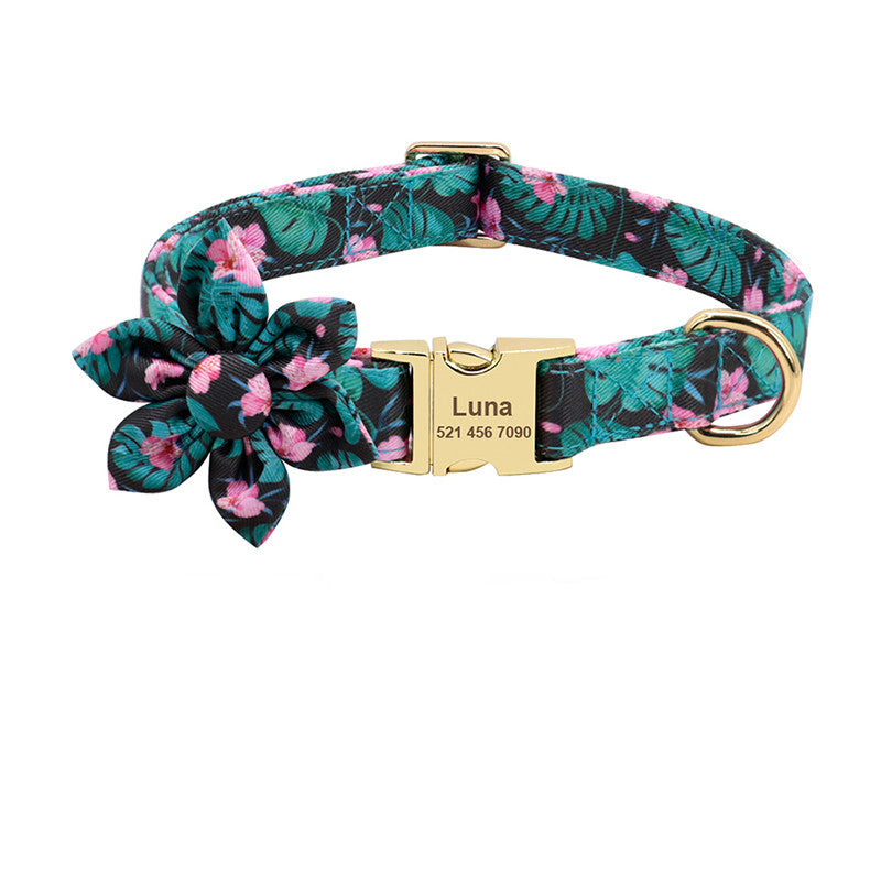 Custom Flower Collar