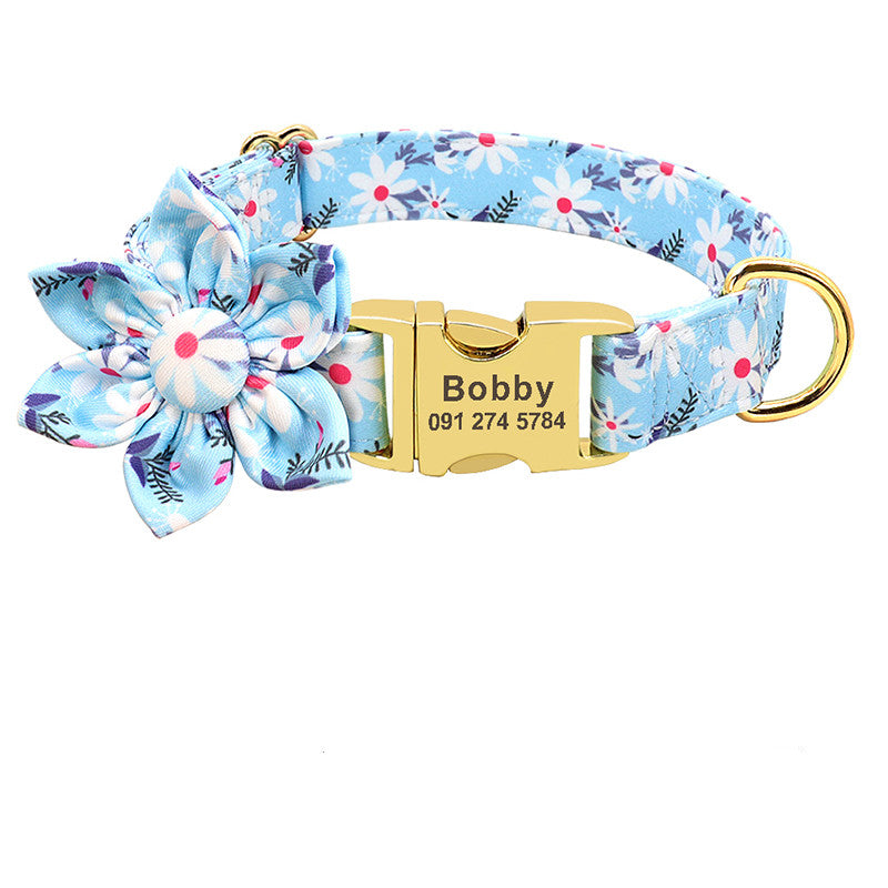 Custom Flower Collar