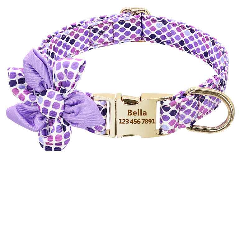 Custom Flower Collar