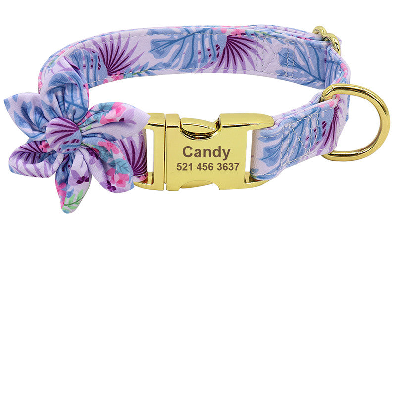 Custom Flower Collar
