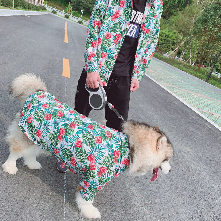 Large Dog Hawaiian Shirt