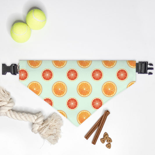 Bandana Collar - Summer Citrus