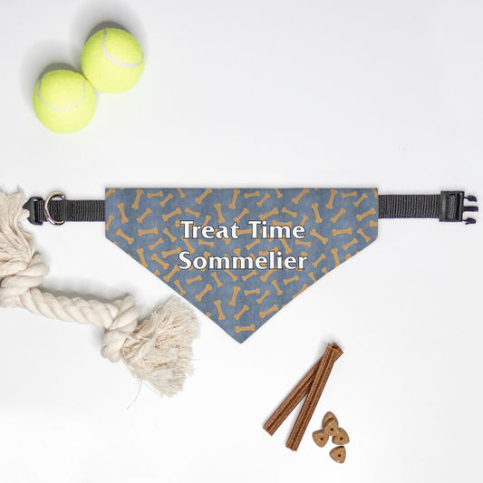 Bandana Collar - Treat Time Sommelier