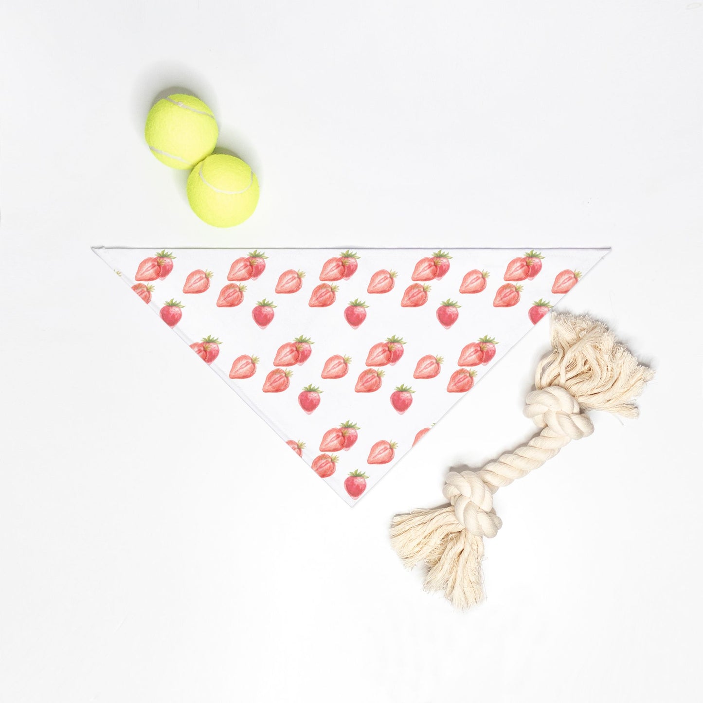 Dog Bandana - Summer Strawberries