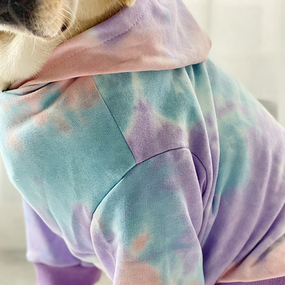 Winter Tie Dye Hoodie