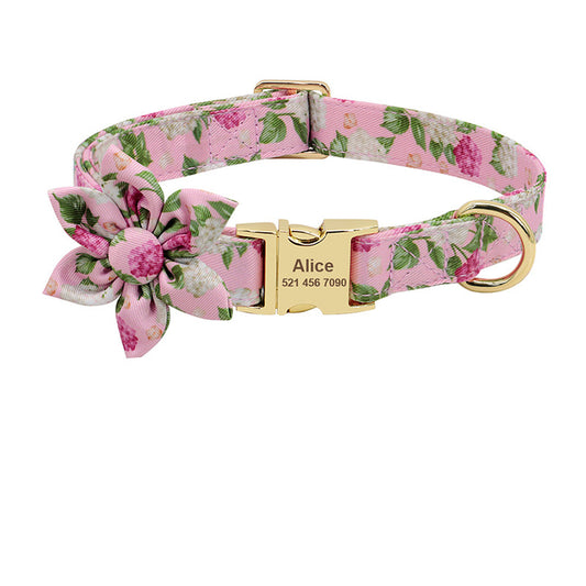 Custom Flower Collar