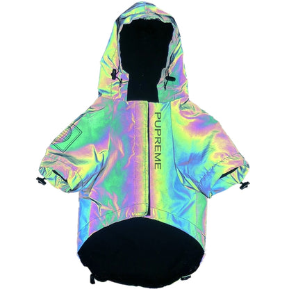 Pupreme Reflective Rain Jacket