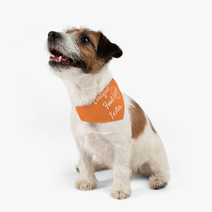 Pet Bandana Collar -  Certified Food Tester